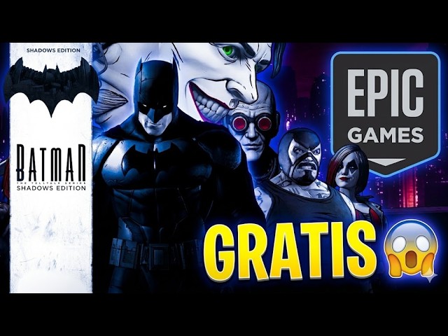 Imagen destacada deBatman The Telltale Shadows Edition GRATIS en Epic Games